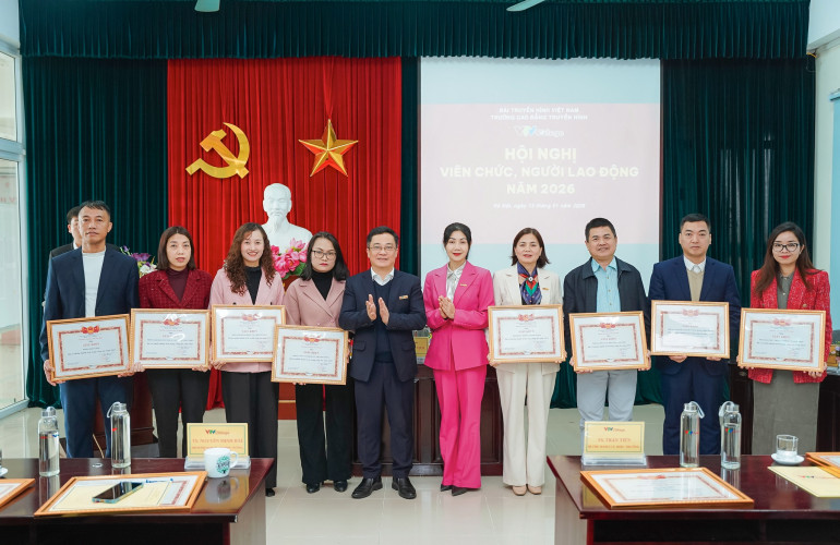 Trường Cao đẳng Truyền hình tổ chức thành công Hội nghị viên chức, người lao động năm 2026