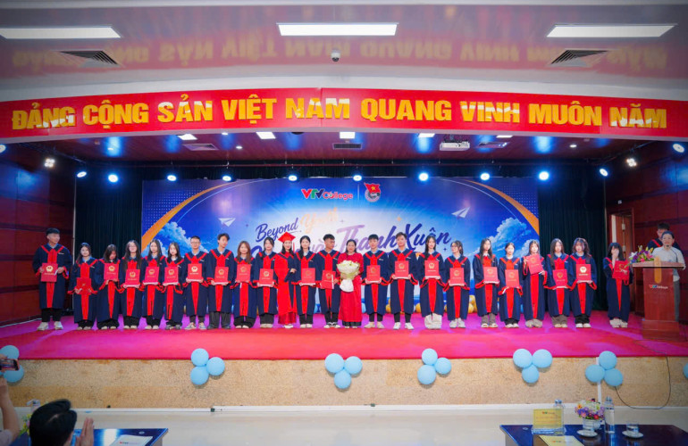 Trường Cao đẳng Truyền hình: Trang trọng tổ chức Lễ Bế giảng và Tri ân - Trưởng thành hệ TC-THPT khóa 6