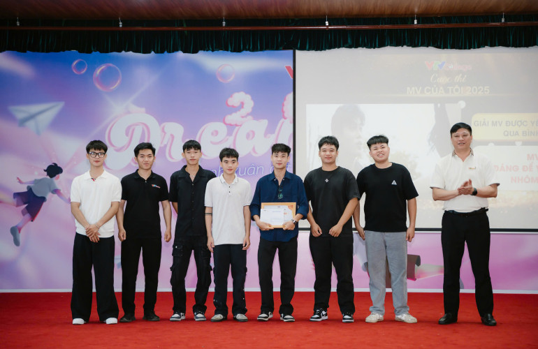VTV College: Lễ trao giải Cuộc thi “Thiết kế nhân vật hoạt hình” lần thứ nhất và  “MV của tôi” lần thứ 5