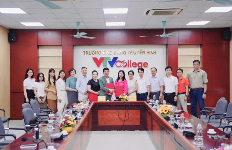 Trường Cao đẳng Truyền hình ký kết hợp tác, tăng cường đào tạo nguồn nhân lực truyền thông chất lượng cao