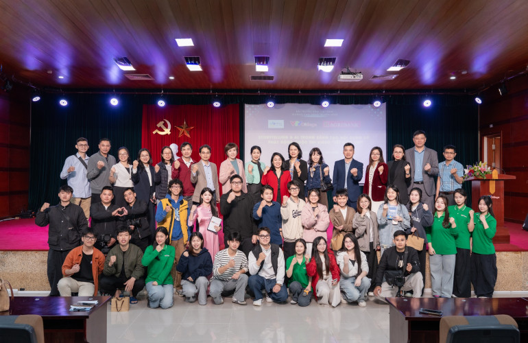 VTV College:  Phát động cuộc thi sản xuất video"Tết cảm ơn" và tập huấn kỹ năng sáng tạo video trên nền tảng số