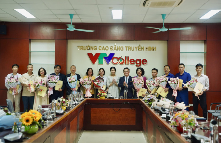 Trường Cao đẳng Truyền hình kiện toàn nhân sự lãnh đạo và quản lý sau sáp nhập