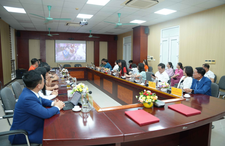Lễ ký kết Biên bản ghi nhớ hợp tác giữa Trường Cao đẳng Truyền hình và xã Thường Tín