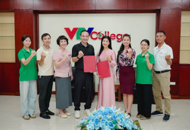 Trường Cao đẳng Truyền hình hợp tác cùng HTA: Đẩy mạnh đào tạo truyền thông số và ứng dụng trí tuệ nhân tạo (AI)