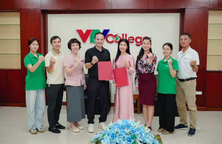 Trường Cao đẳng Truyền hình hợp tác cùng HTA: Đẩy mạnh đào tạo truyền thông số và ứng dụng trí tuệ nhân tạo (AI)