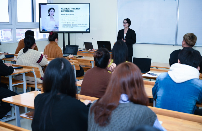 VTV College: Khai giảng khóa học “Truyền thông  thương mại điện tử - Livestream hiệu quả”
