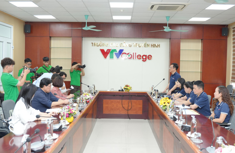 Trường Cao đẳng Truyền hình giao lưu, kết nối và hợp tác hữu nghị với Đại học Nữ sinh Kyungin (Hàn Quốc)
