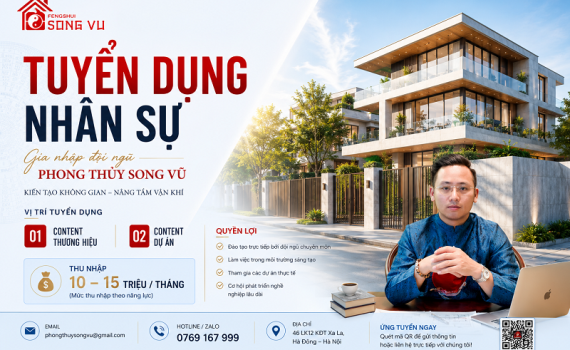 Công Ty TNHH Kiến Trúc Song Vũ tuyển dụng nhân sự