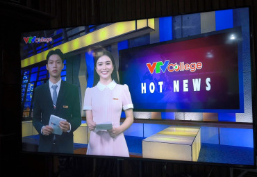 Học tập tại Trường Cao đẳng Truyền hình – Học đi đôi với hành, trải nghiệm gắn với nghề