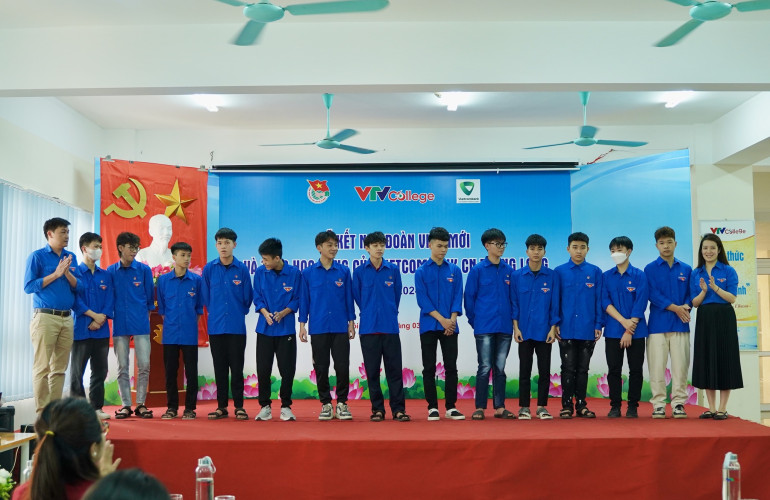 VTV College: Kết nạp đoàn viên mới đợt 1/2025