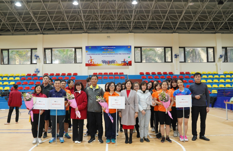 VTV College: Hoạt động thể thao chào mừng 68 năm ngày thành lập trường